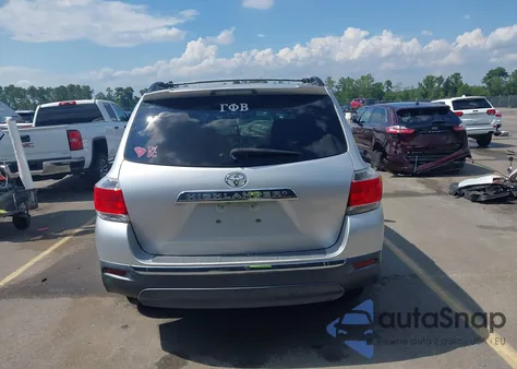 2013 Toyota Highlander Limited V6 из США, поврежденный, VIN 5TDYK3EH6DS137783